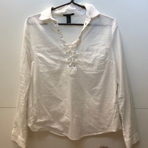 Long sleeve blouse